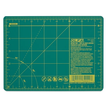 Olfa Self-Healing Rotary Cutting Mat - Green, 6" x 8"