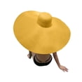thumbnail image 5 of Women's Large Sun Hat Beach Anti UV Sun Cap Wide Brim Casual Summer Outdoor Wear, 5 of 8