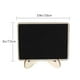 thumbnail image 5 of Mini Chalkboards Signs Weddings Kids Crafts Synthetic Material Notice Boards 16Pcs, 5 of 5