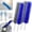 4pcs bendable cleaning brush, variant on Bendable Microfiber Head,Reusable Dust Remover, 15.7in Bendable Microfiber Fan Cleaning Brush, Washable Fan Cleaner Brush for Electric Fans Air Conditioning, Home Car Vents, Curtain,Gray