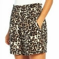 thumbnail image 4 of Three Dots Ladies' Printed Short (Leopard, XL), 4 of 4