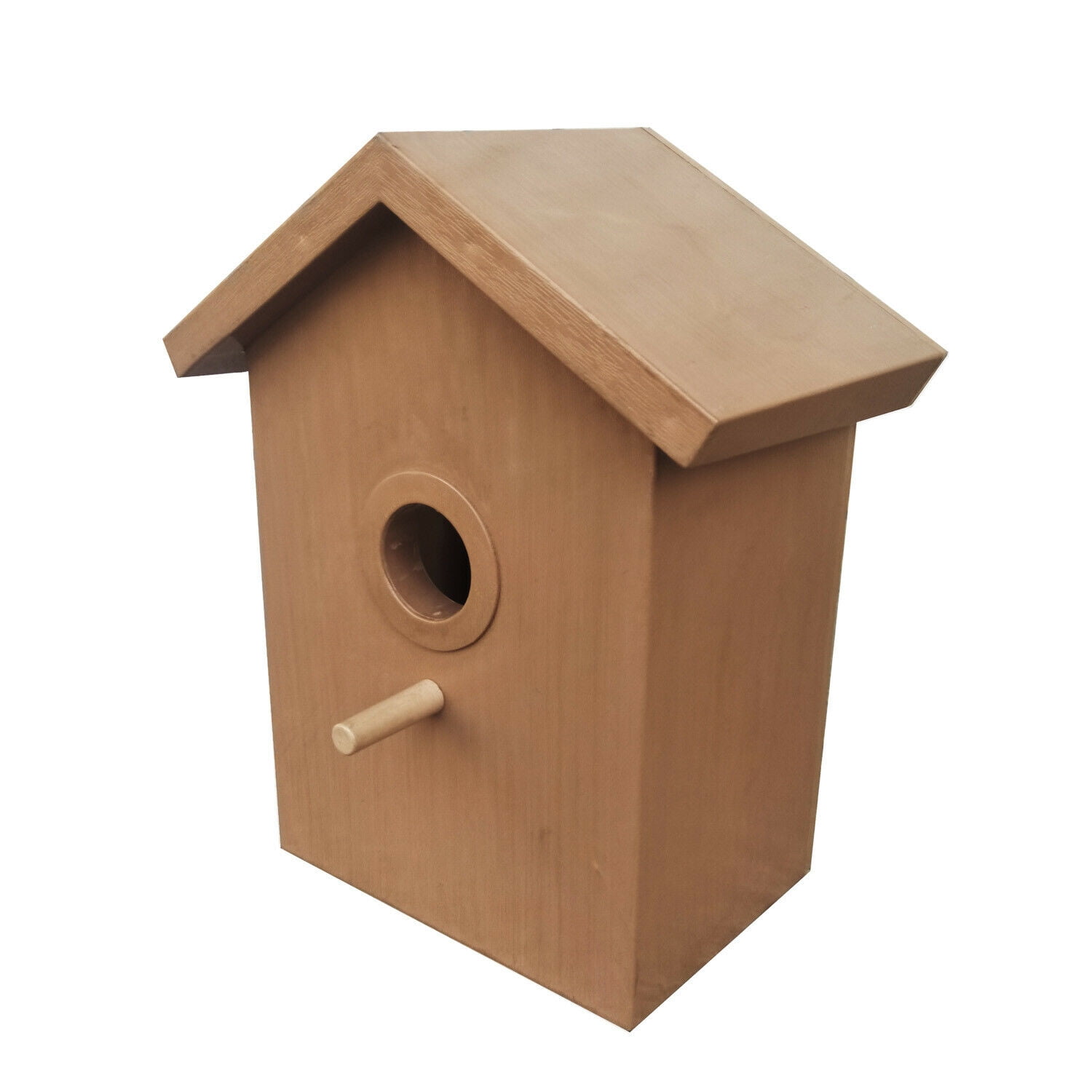 FixtureDisplays® See Through Window Mirrored Bird House Suction Cup