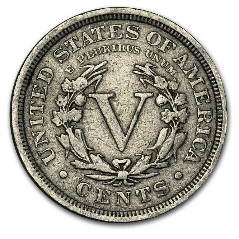 1904 Liberty Head V Nickel Fine - Walmart.com