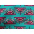 thumbnail image 4 of oneOone Cotton Cambric Fabric Floral Block Print Fabric By The Yard 56 Inch Wide, 4 of 4
