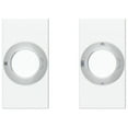 thumbnail image 3 of Baldwin PVCCYCFR190 Contemporary Crystal Privacy Door Knob Set - Black, 3 of 7
