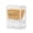 Transparent, variant on Clear Automatic Toothpick Dispenser with Large Capacity for Home and Restaurant Use - Sanitary Toothpick Holder with Easy Access Design
