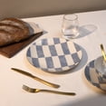 thumbnail image 2 of Thyme & Table Celine Ceramic Dinner Plate Blue, 2 of 6