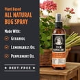 thumbnail image 3 of Natural Tick and Mosquito Repellent Spray, DEET-Free, Plant-Based, Up to 8 Hours, Safe for Kids When Used as Directed, 4 oz 2 Pack, 3 of 3