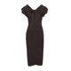 thumbnail image 5 of Vestido de Verano para las Mujeres sin Mangas Cuello en V con Mangas Voladoras, Color Sólido Y Vestido Sexy Fluido para las Mujeres, 5 of 6