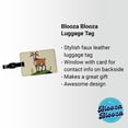 thumbnail image 2 of Goat Standing Faux Leather Travel Luggage Tag, 2 of 7