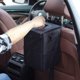 thumbnail image 3 of Mini bote de basura impermeable para automóvil con tapa y bolsillos de almacenamiento, accesorios para colgar bolsas de basura para automóvil, bote de basura multiusos para automóvil (negro), 3 of 4