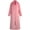 Rose, variant on Richie House Women Fleece Robe Plush Long Zip Front Warm Soft Zippered Bathrobes S-3XL RHW4047