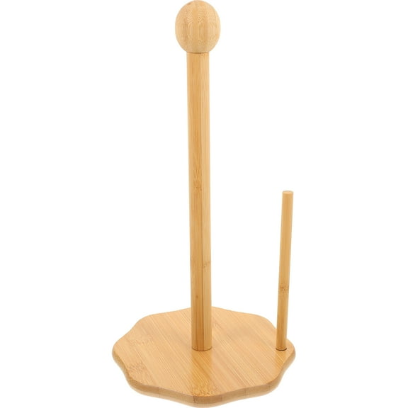 Masteelf Kitchen Roll Holder Free Standing Toilet Paper Storage Bathroom Paper Towel Stand