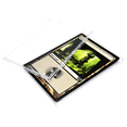 thumbnail image 4 of Cards Sleeves Top Loaders 30 Hard Plastic Card Protector Clear Card Brick + 6 Display Stand, 4 of 5