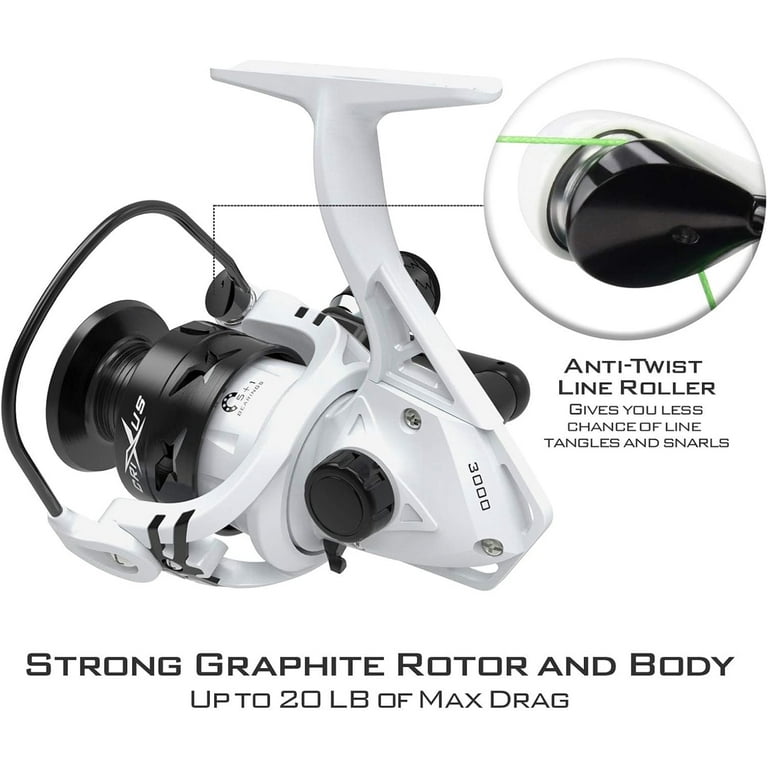 KastKing Crixus Rod & Reel Combo, Spinning/Baitcaster, IM6