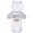 White & Heather w/ Ears, variant on Inktastic My Mommy Graduated and I'm Super Proud Boys or Girls Baby Bodysuit