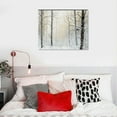 thumbnail image 5 of NJSTORE White Tree Canvas Large Wall Art for Living Room Winter Birch Framed Prints Tree Of Life Pictures Nature Scenery Painting Artwork Office Home Decor for Bedroom Dining, 5 of 6