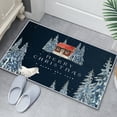 thumbnail image 6 of Boovnll Christmas Door Mat - 16x24" Non-Slip Catch Mud Printed Christmas Doormat Winter Holiday Decor for Indoor, Outdoor, Home, Entrance, Kitchen, Christmas Decorations, 6 of 7