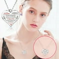 thumbnail image 6 of SDJMa Inspiration Necklace Gifts for Daughter Christmas Birthday Gifts I Love You Heart Pendant Jewelry Necklace from Mom, 6 of 9