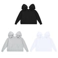 thumbnail image 2 of SIEYIO Couple Casual Long Sleeve Sweatshirt Autumn Winter Loose Two Person Pullover Tops with Pockets Streetwear, 2 of 6