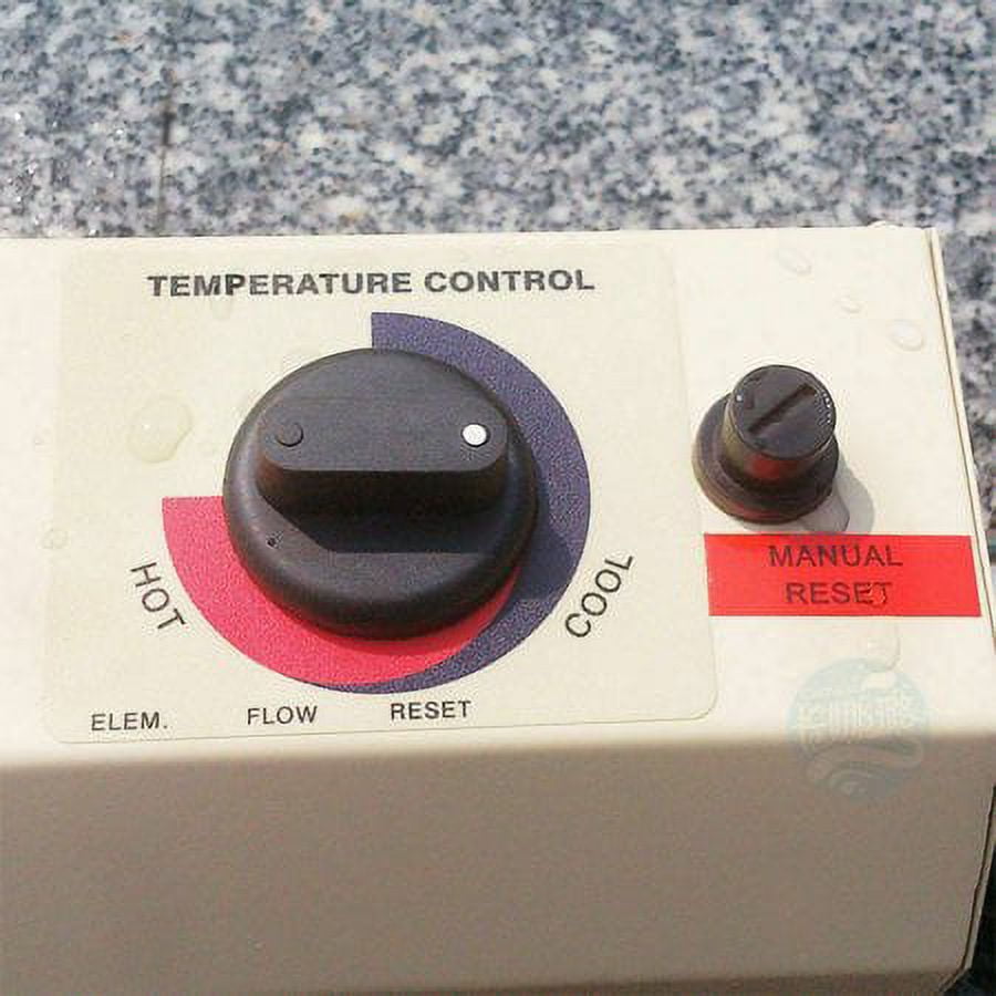 TOPCHANCES 220V 3KW Electric Water Heater Swimming Pool Thermostat SPA Bath Water Heater