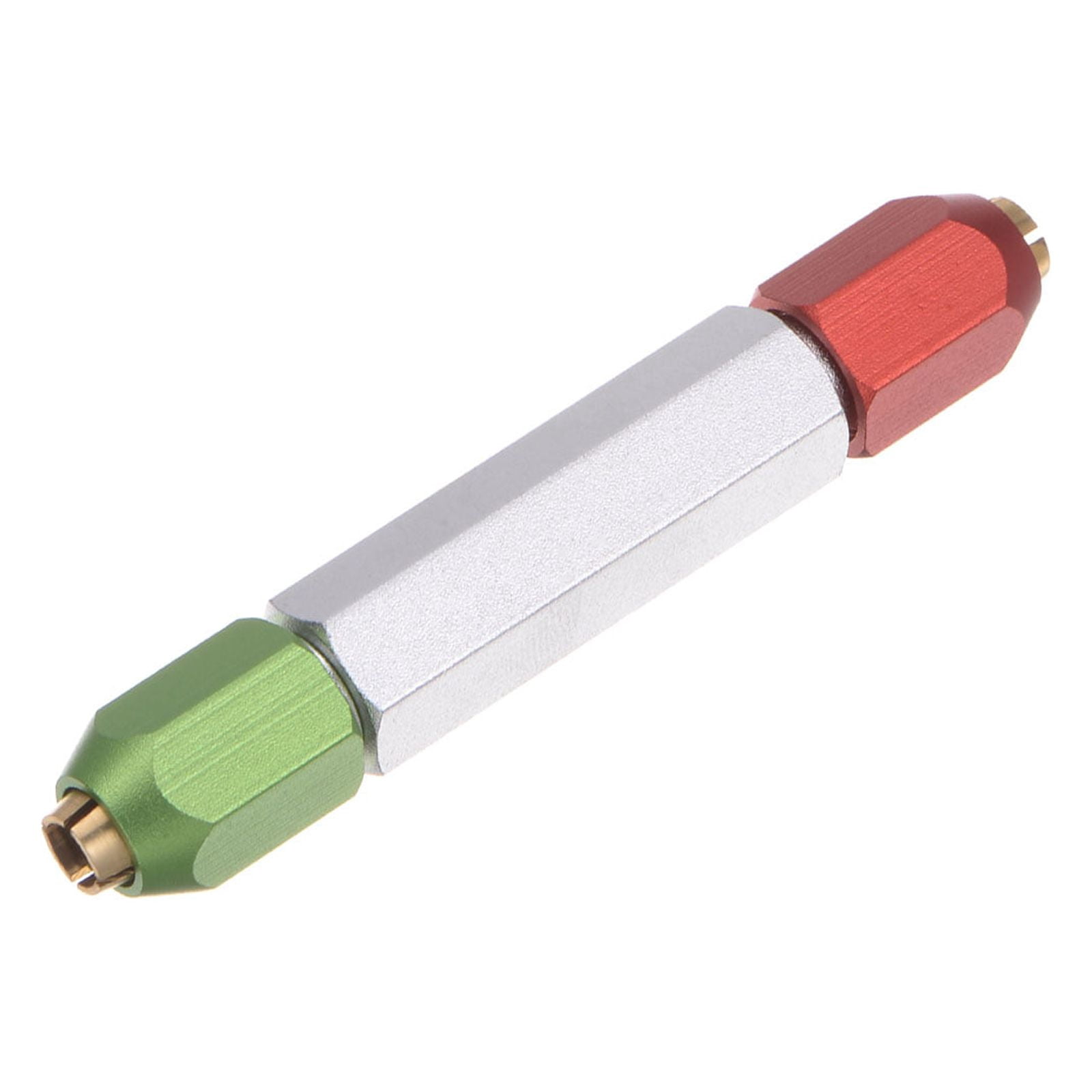Unique Bargains Aluminum Alloy Pin Gage Handle with Go No Go Functionality Silver 5-6mm