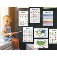 thumbnail image 7 of Traceease Educational Poster For Elementary School, Pack Of 25 Laminated Kids Learning Posters USA & World Maps- Solar System- Math & more - Great for Classroom/ HomeSchool- Room Dcor-0M, 7 of 7