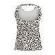 thumbnail image 4 of Traje de baño tankini de cuello alto Fnochy, sin espalda, para mujer, con abertura en la parte superior, 4 of 7