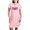 Pink, variant on - Gigi Pink And Blue Chevron - Women's Nightshirt