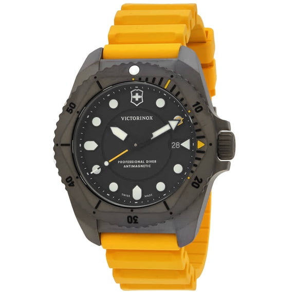 Victorinox Dive Pro Quartz Black Dial Men's Watch 241992
