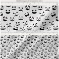 thumbnail image 2 of Soimoi Cotton Poplin Fabric Monster Face Halloween Print Fabric by The Yard 42 Inch Wide, 2 of 7