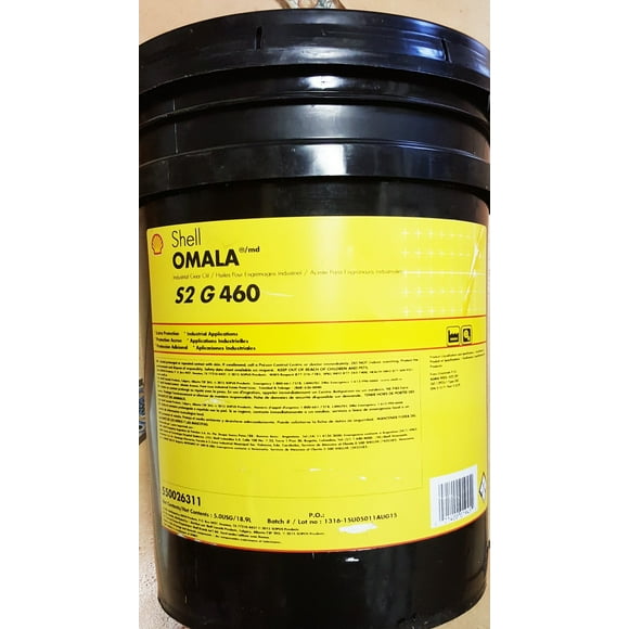 Shell Omala S2 G 460 5 gal Pail