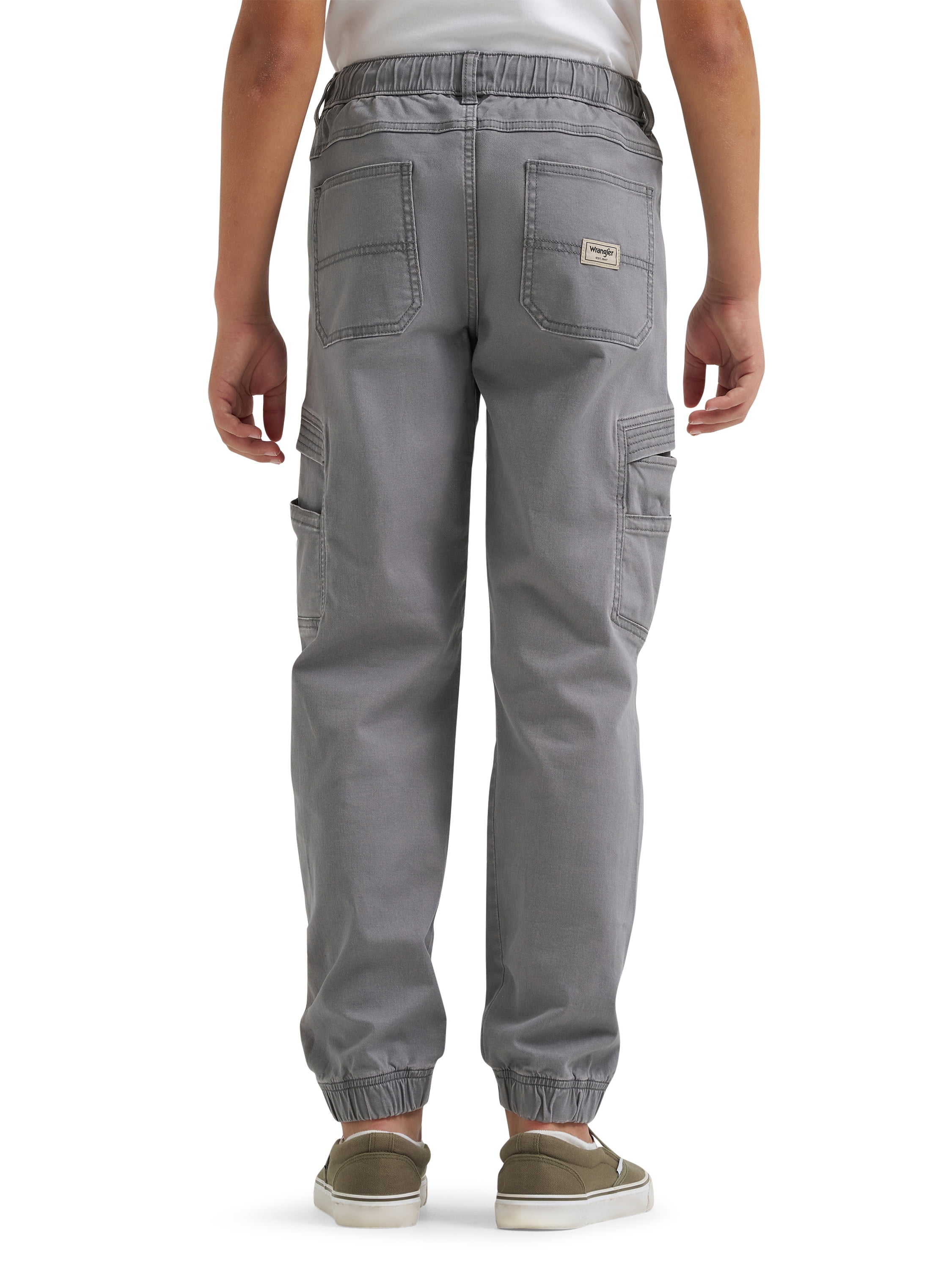 Wrangler Boys Gamer Cargo Twill Pant, Sizes 4-16