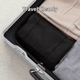 thumbnail image 2 of Vaupan Four in One Cosmetic Bag, Black Travel Bag, Portable Detachable Multifunctional Folding Storage Bag Including Cosmetics, Travel Gadgets Shampoo Toiletries Removable Storage Container (Black), 2 of 7