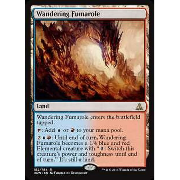 MtG Oath of the Gatewatch Rare Wandering Fumarole (Foil) #182