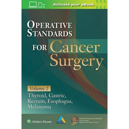 UPC: 9781496337030 | Operative Standards for Cancer Surgery: Volume II: Thyroid  Gastric  Rectum  Esophagus  Melanoma Volume 2 (Paperback)
