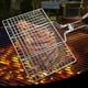 thumbnail image 1 of El Bbq equipa la malla portátil de la parrilla de la cesta de la parrilla del acero inoxidable con la manija desprendible para asar pescado a la parilla, 1 of 4