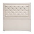thumbnail image 1 of Cabecera King Size Beige Claro Dicasa Mary, 1 of 6