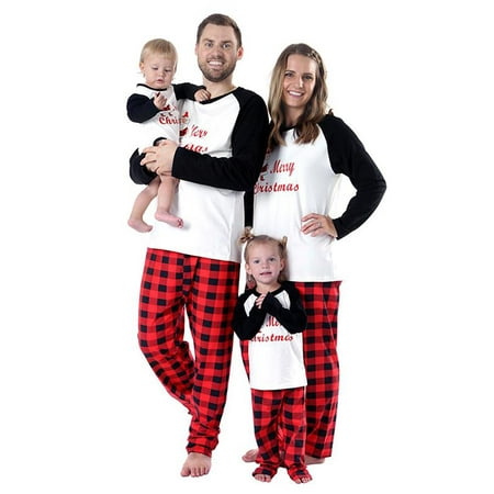 

Children Clothing Christmas Family Parent-child Suit Printing Home Service Cotton Soft Two-piece Pajamas