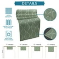 thumbnail image 6 of Sage Color Long Wave Line Table Runner Home Wedding Table Flag Mat Table Centerpieces Decoration Party Dining Long Tablecloth, 6 of 6