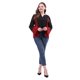 thumbnail image 1 of Camisetas Sueltas De Manga Larga Para Mujer, Camisetas De Colores De Empalme De Talla Grande, Camisetas Con Cuello En V Likrtyny Mujer, 1 of 8