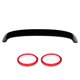 thumbnail image 1 of Maletero de trasero ala negro brillante Duckbill tapa del maletero Spoiler Wing reemplazo apto para Mk5 6R/6C 2009-2017,Alerón del maletero de la tapa del maletero Alerón trasero del maletero Ala del Higoodz Piezas Y Accesorios De Autos, 1 of 8