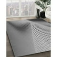 thumbnail image 3 of Ahgly Company Machine Washable Indoor Rectangle Transitional Ash Gray Area Rugs, 2' x 5', 3 of 7