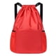 thumbnail image 5 of Mochila deportiva con cordón Yinane Resistente al desgaste gran capacidad Rojo, 5 of 8