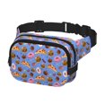 thumbnail image 2 of Easygdp Fastfoods Fanny Packs para Mujeres y Hombres, Bolsa de Cinturón, Bolsos de Cruz para Trabajo/Correr/Senderismo, 2 of 9