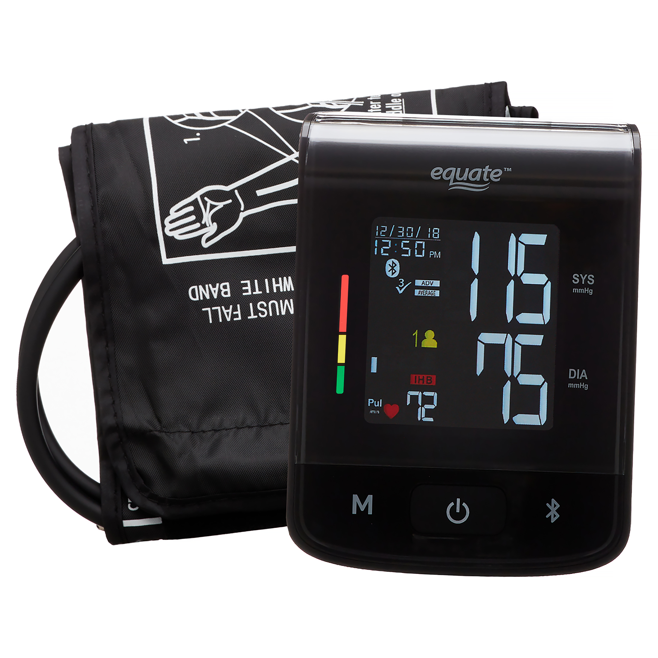 Equate 8000 Series Premium Upper Arm Blood Pressure Monitor photo 1