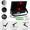 thumbnail image 4 of Luces LED para estadios Juyace 240W 36000LM 5000K IP65 100-277V, 4 of 8