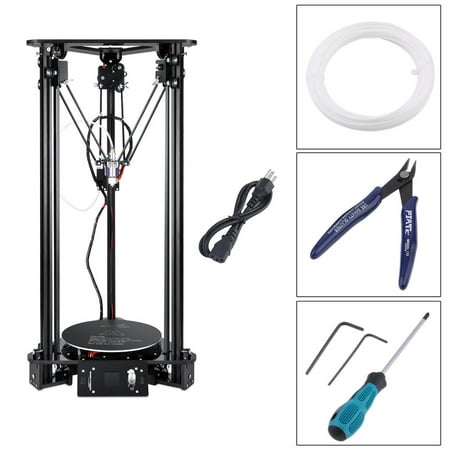 High Speed Lcd Screen DIY 3D Printer Kit For Kossel Linear Delta Large Printing Size 180x300 mm Easy To Assemble