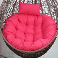 thumbnail image 2 of Coussin de Chaise Œuf, Coussin de Chaise Œuf Suspendue Seulement Coussin de Chaise Suspendue Extérieure Coussin de Chaise Papasan Remplacement Coussin de Chaise Balançoire Rond Épais, 2 of 5