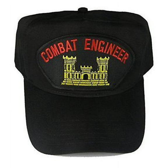 US ARMY COMBAT ENGINEER HAT CAP CASTLE BRANCH INSIGNIA VETERAN ESSAYONS 12B